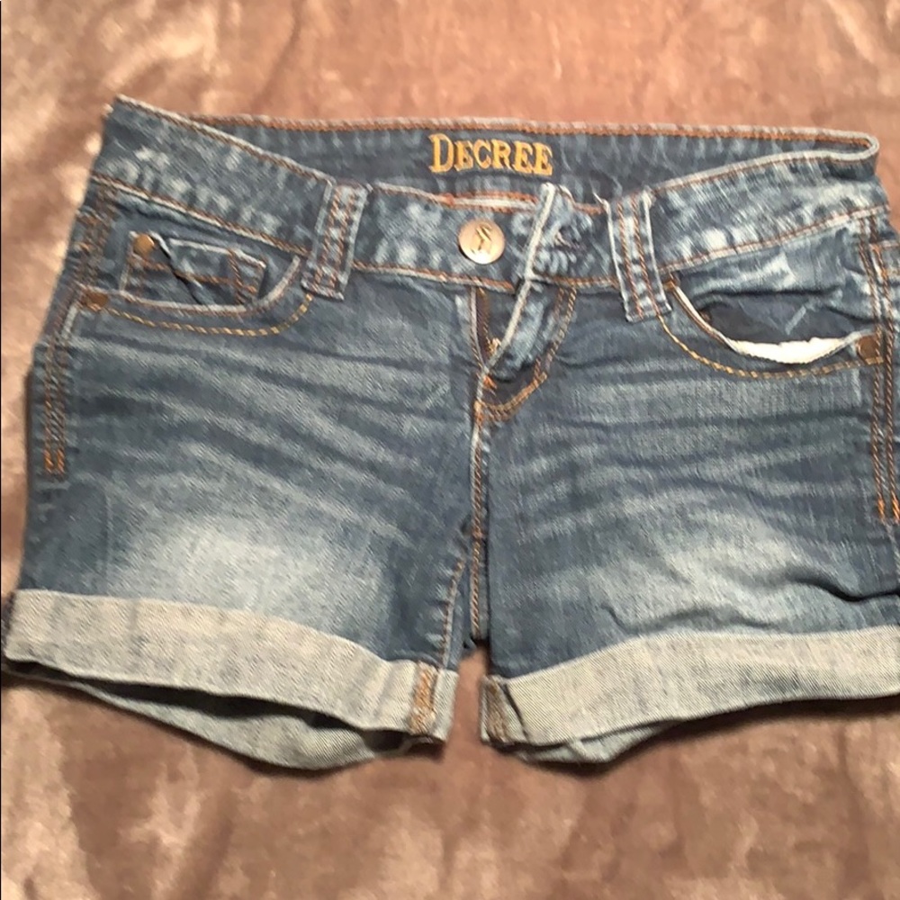 Jean shorts